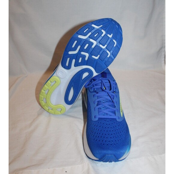 Brooks Adrenaline GTS 24 Men Running Athletic Sneakers Cobalt Yellow Peacoat 12